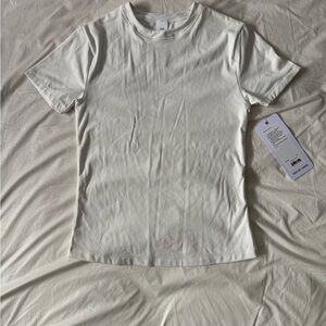 Rhone Ultimate Layer Tee XS Snow White Performance Stretch Athletic Shirt